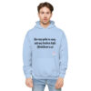 Unisex fleece hoodie - Image 4