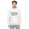 Unisex fleece hoodie - Image 2