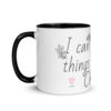 Things Through Christ. Mug with Color Inside - Image 8
